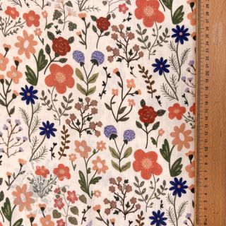 Viskoza z lanom Botanic design B