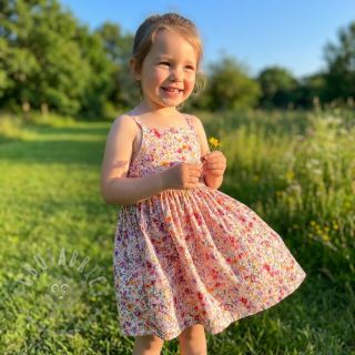 Viskoza z lanom Floral design C