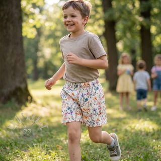 Viskoza z lanom Shabby chic design D