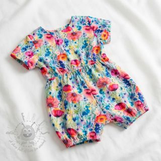 Viskoza z lanom Bright and bold design C