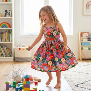 Viskoza z lanom Bright and bold design A