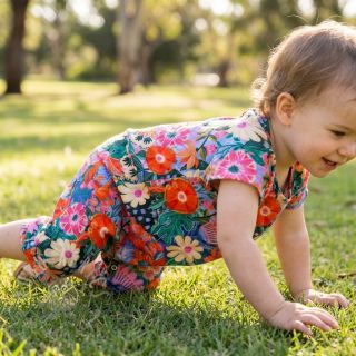 Viskoza z lanom Bright and bold design A