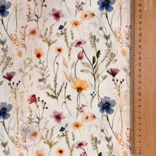 Viskoza z lanom Botanic design A