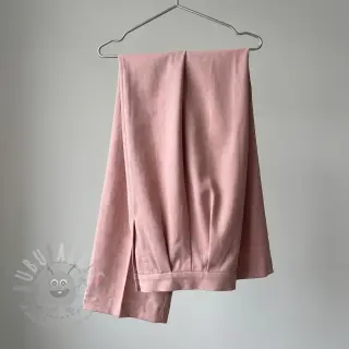 Viskoza z lanom SPANDEX old rose