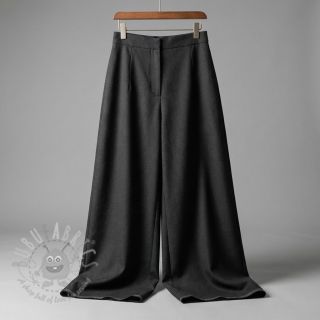 Viskoza z lanom SPANDEX black