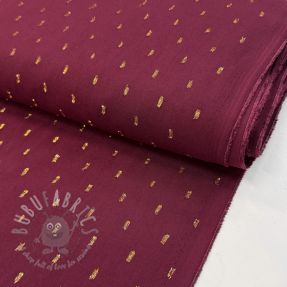 Viskoza LUREX burgundy