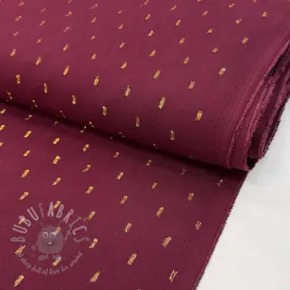 Viskoza LUREX burgundy
