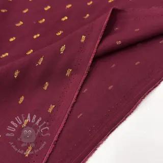 Viskoza LUREX burgundy