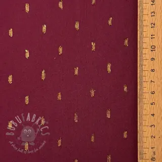 Viskoza LUREX burgundy