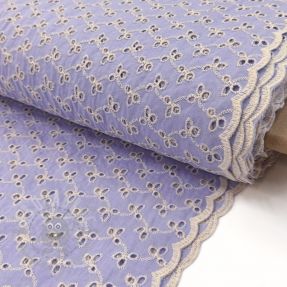 Bombažna tkanina EMBROIDERY Rosemary lilac
