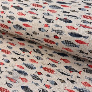 Dekorativno blago Linenlook Aquarium multico