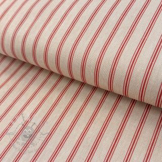 Dekorativno blago Linenlook Vincennes rouge