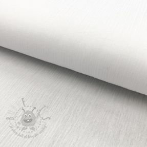 Bombažna tkanina CRINKLE white
