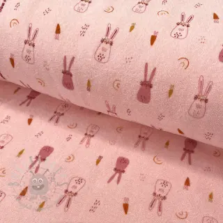 Frotir Bunnies light rose