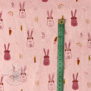Frotir Bunnies light rose
