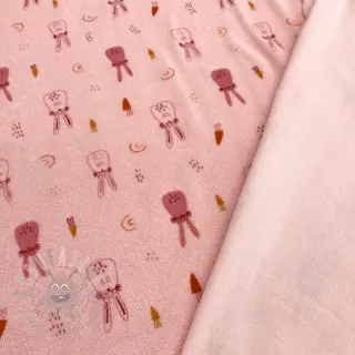 Frotir Bunnies light rose