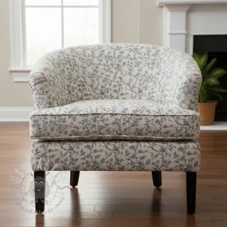 Dekorativno blago Linenlook Meredith bleu