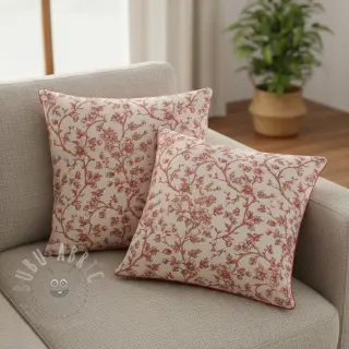Dekorativno blago Linenlook Meredith rouge