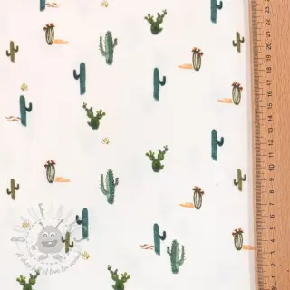 Jersey Safari off white digital print