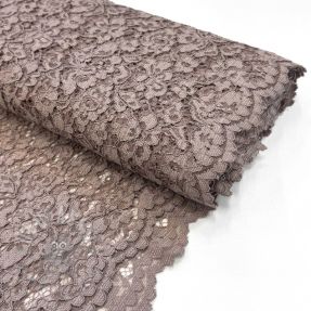 Čipka Scallop beige