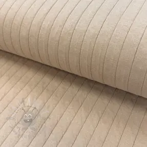 Jersey QUILT Stripe sand