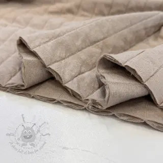 Jersey QUILT Stripe sand