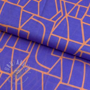 Bombažna tkanina VOILE NERIDA HANSEN Town blue