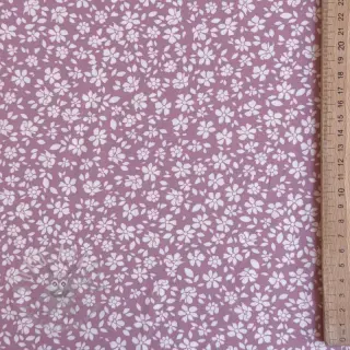 Viskoza POPLIN STRETCH Small flowers cherryblossom