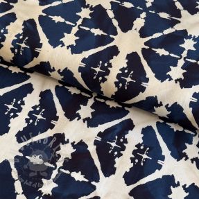Bombažna tkanina BATIK navy