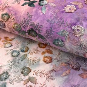 Pran raztegljiv žamet TIE DYE 21W Catchy design B