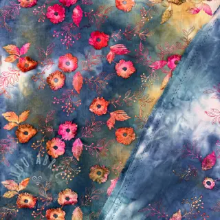 Pran raztegljiv žamet TIE DYE 21W Catchy design C