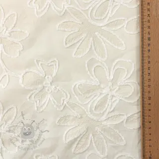 Bombažna tkanina EMBROIDERY Chenille Manon design A