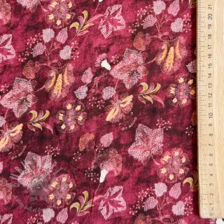 Viskoza RAYON POPLIN Dark barrock design C