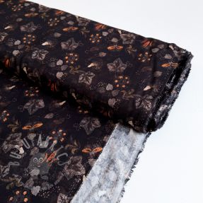 Viskoza RAYON POPLIN Dark barrock design A