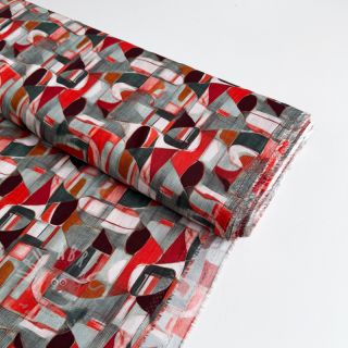 Viskoza RAYON POPLIN Leona design C