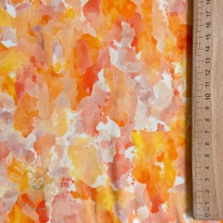 Viskoza RAYON POPLIN Faded spots design E