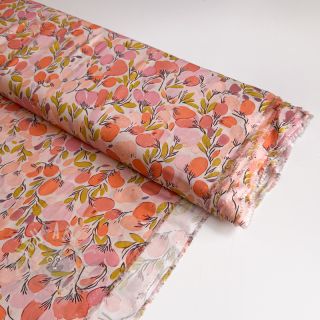 Viskoza RAYON POPLIN Simplistic flowers design A