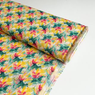 Viskoza RAYON POPLIN Faded spots design B