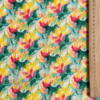 Viskoza RAYON POPLIN Faded spots design B