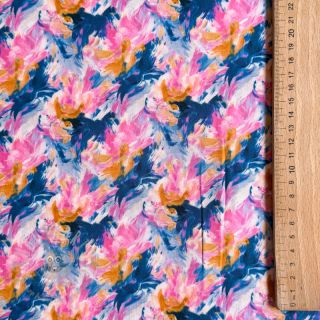 Viskoza RAYON POPLIN Faded spots design A