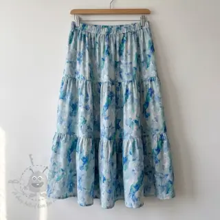 Viskoza RAYON POPLIN Faded spots design C