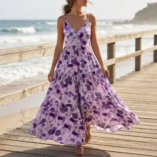 Viskoza RAYON POPLIN Bouncy design A