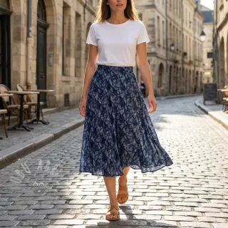 Viskoza RAYON POPLIN Eve design E