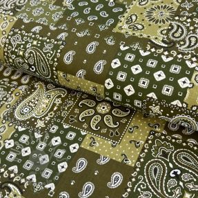 Bombažna tkanina Farwest kaki