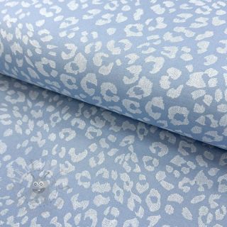 JEANS DENIM Leopard light blue