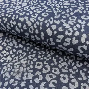JEANS DENIM Leopard dark blue