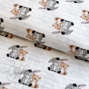 Dvoslojna gaza/muslin Sweeties design B