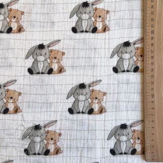 Dvoslojna gaza/muslin Sweeties design B