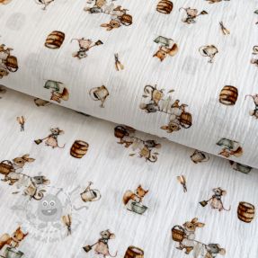 Dvoslojna gaza/muslin Little things design A