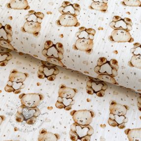 Dvoslojna gaza/muslin Little things design B